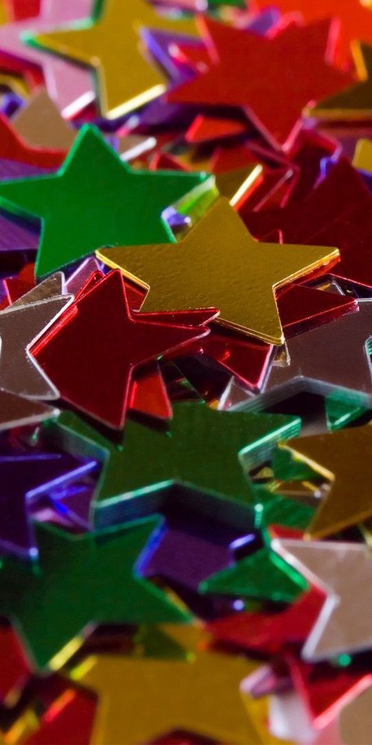 Phone wallpaper: Miscellaneous, Miscellanea, Stars, Multicolored, Motley, Shine, Brilliance free dow