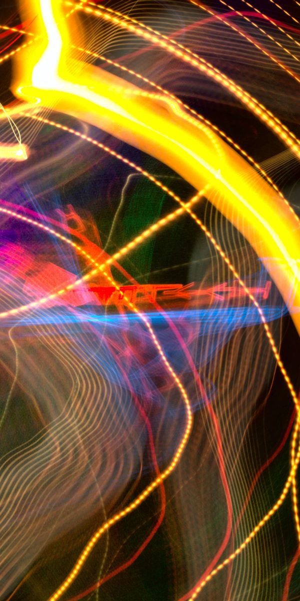 Phone wallpaper: Freezelight, Multicolored, Glow, Motley, Lines, Abstract free download