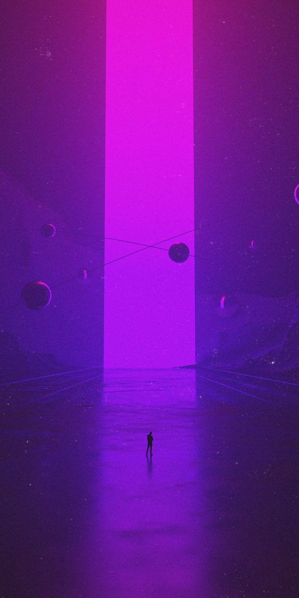 Breathtaking Sci-Fi Wallpaper Featuring Cosmic Loneliness
