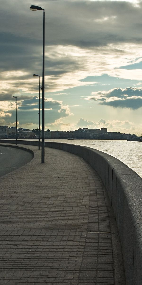 Phone wallpaper: Cities, Neva, Embankment, St Petersburg, Quay, Evening, Saint Petersburg, Rivers, R