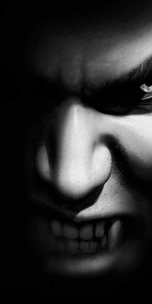 Gritty Dark Vampire Wallpaper for Your Mobile Device