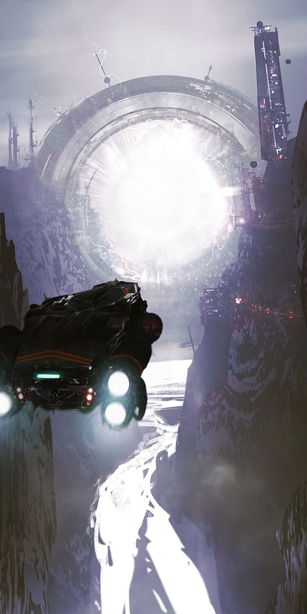 Phone wallpaper: Portal, That's Incredible, Fiction, Art, Spaceship free download