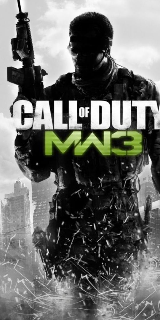 Call of Duty MW3 4K Phone Wallpaper: A Dark and Gritty Urban Scene