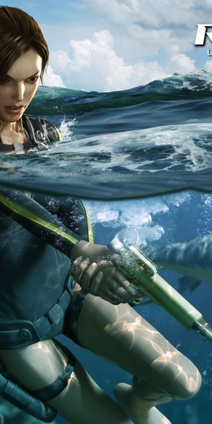 Phone wallpaper: Lara Croft: Tomb Raider, Games free download
