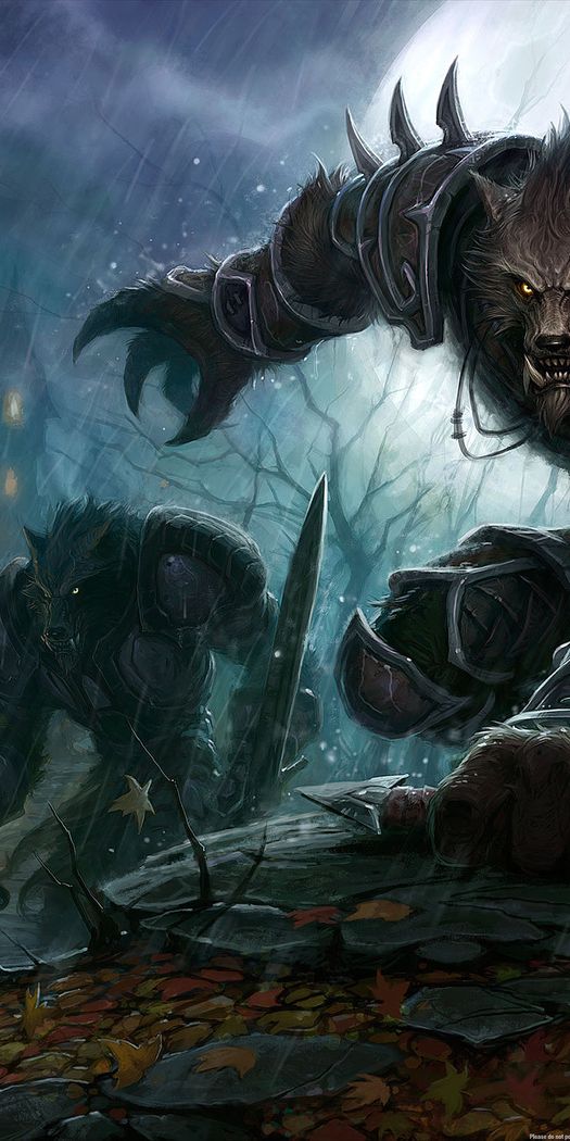 Immersive World of Warcraft 4K Phone Wallpaper with Iconic Characters