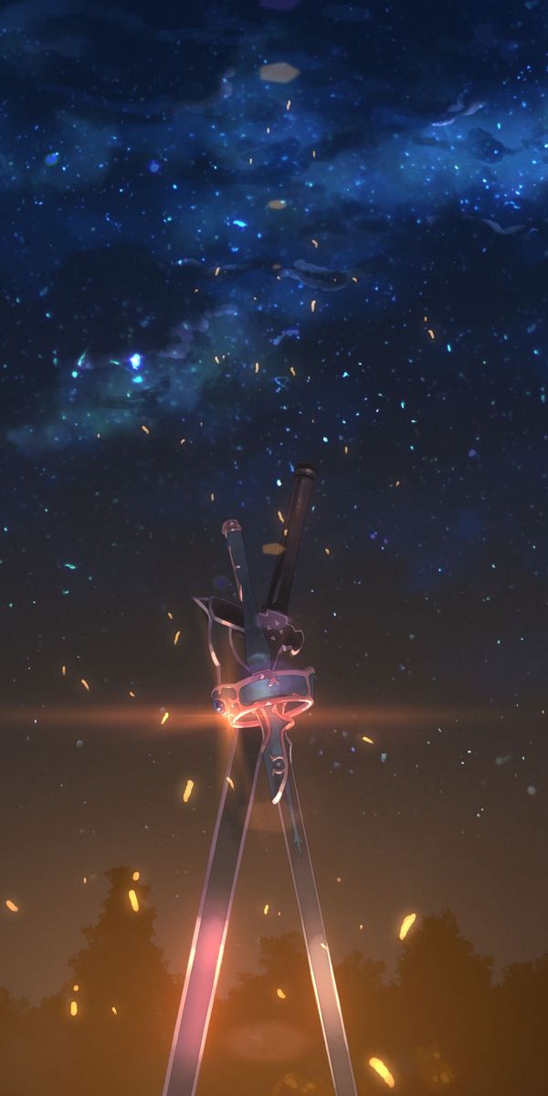 Sword Art Online: Night Sky with Sword and Stars