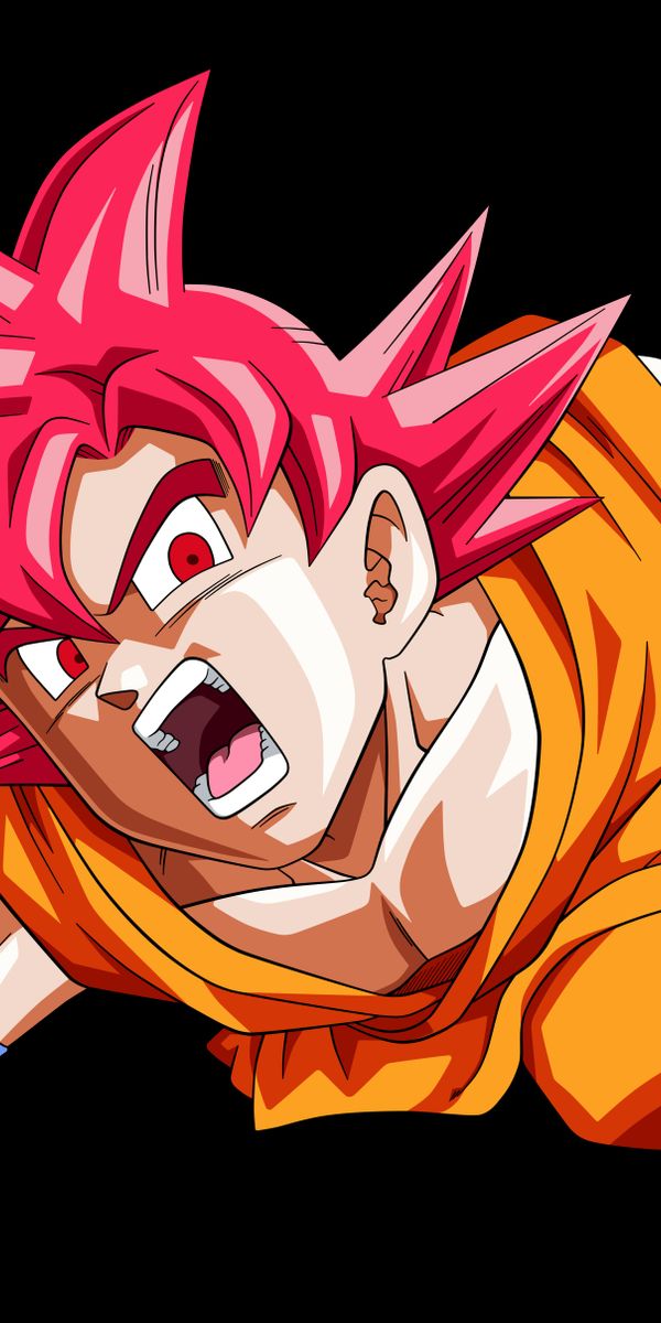 Super Saiyan God Goku - Dynamic Dragon Ball Super Wallpaper