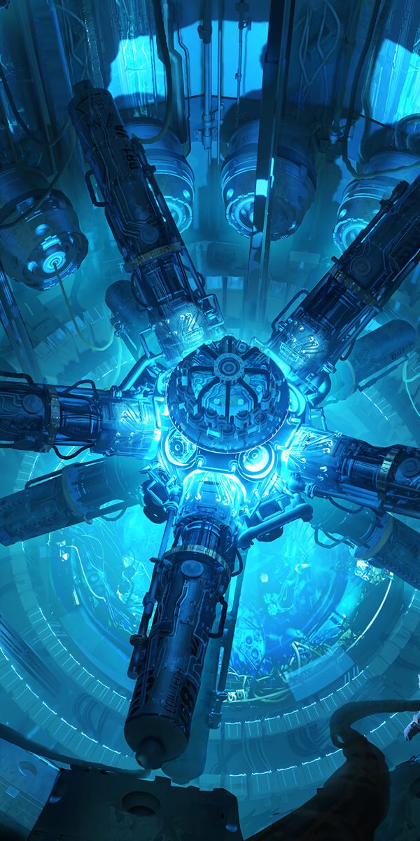 Futuristic Sci-Fi Space Station Art Featuring a Cosmonaut