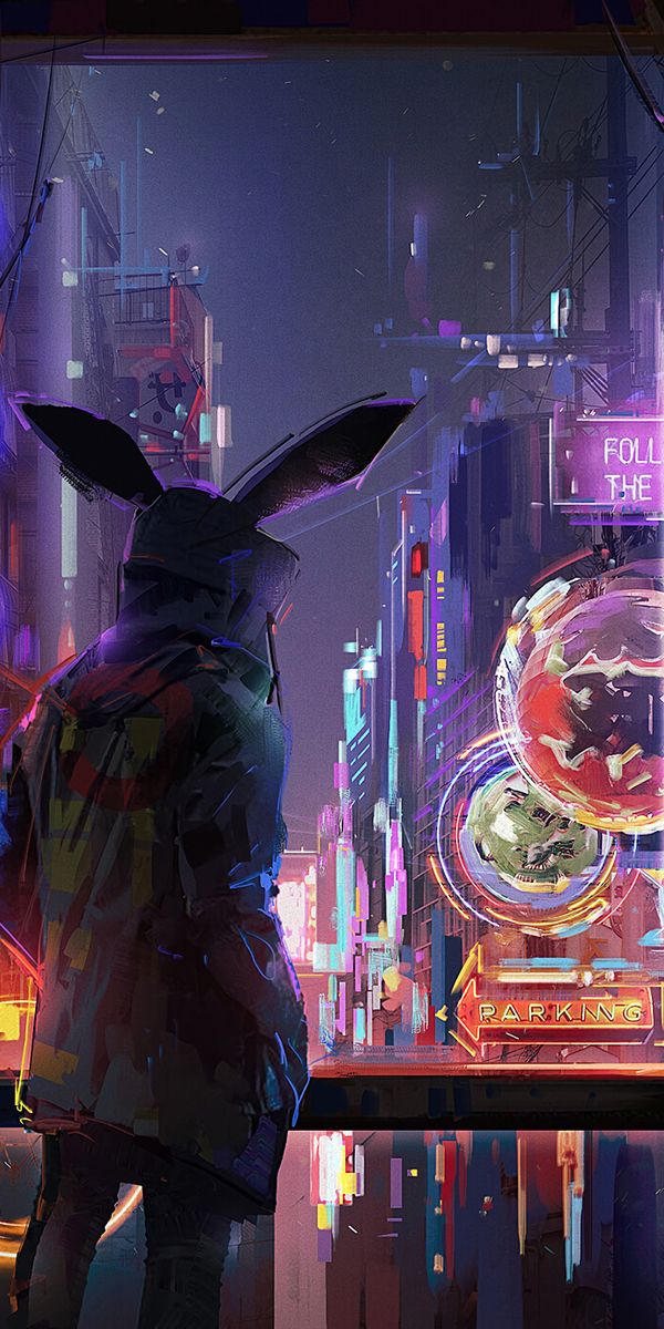 Lonely Urban Scene: A Captivating Mobile Wallpaper