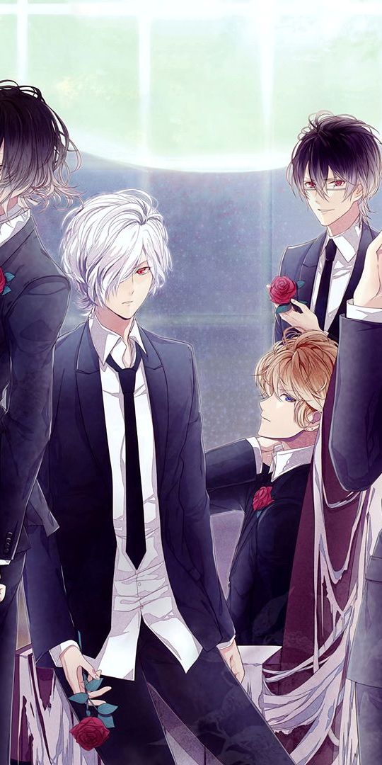Phone wallpaper: Anime, Night, Teddy Bear, Rose, Blonde, Yellow Eyes, Green Eyes, Blue Eyes, Vampire