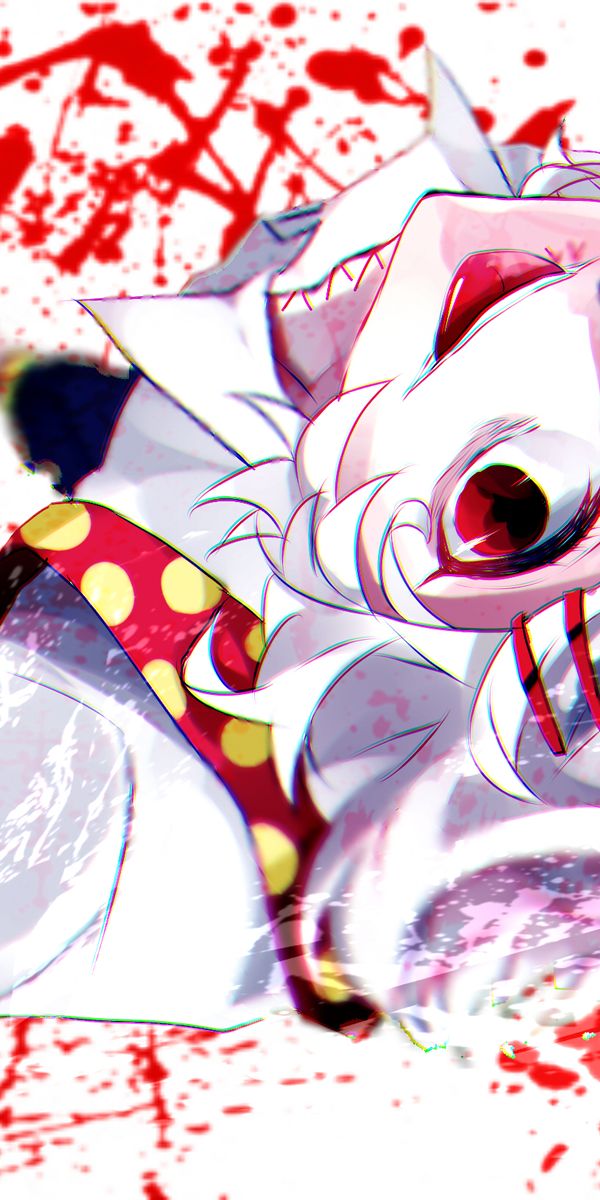Juuzou Suzuya Wallpaper - Tokyo Ghoul Character with Red Eyes and White Hair in HD