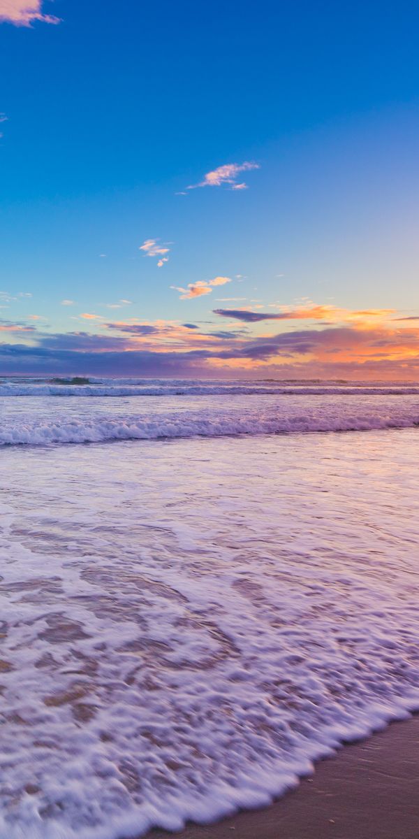 Breathtaking Beach Sunset Wallpaper
