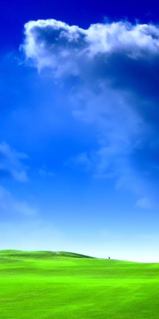Breathtaking Landscape with Blue Sky and Clouds