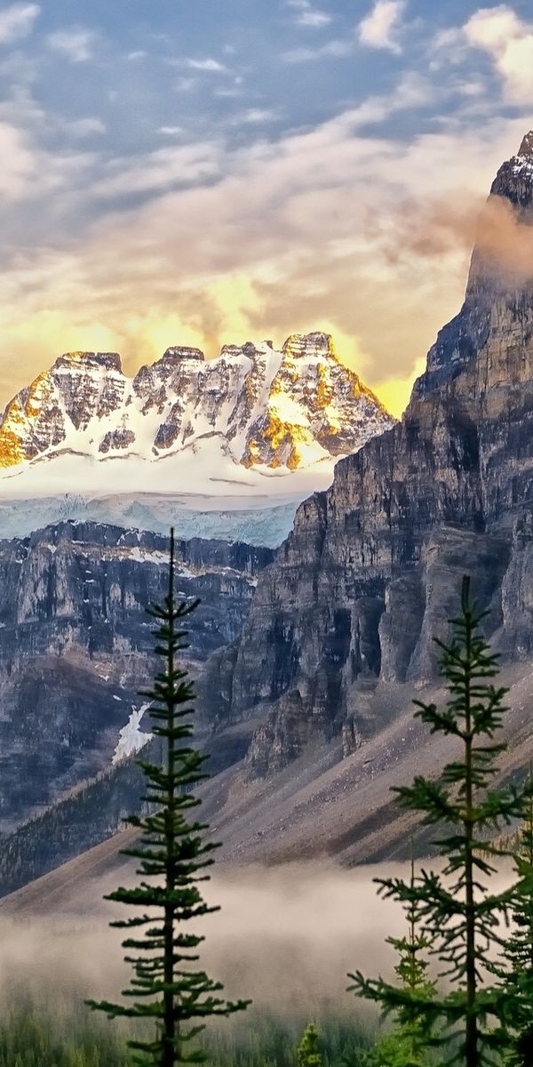 Phone wallpaper: Mountains, Tree, Mountain, Earth, Landscape free download