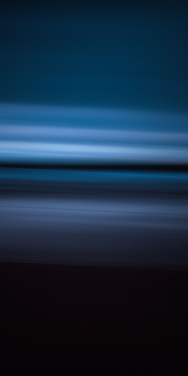 Blue Abstract Wallpaper with Smooth Streaks and Blur Effects