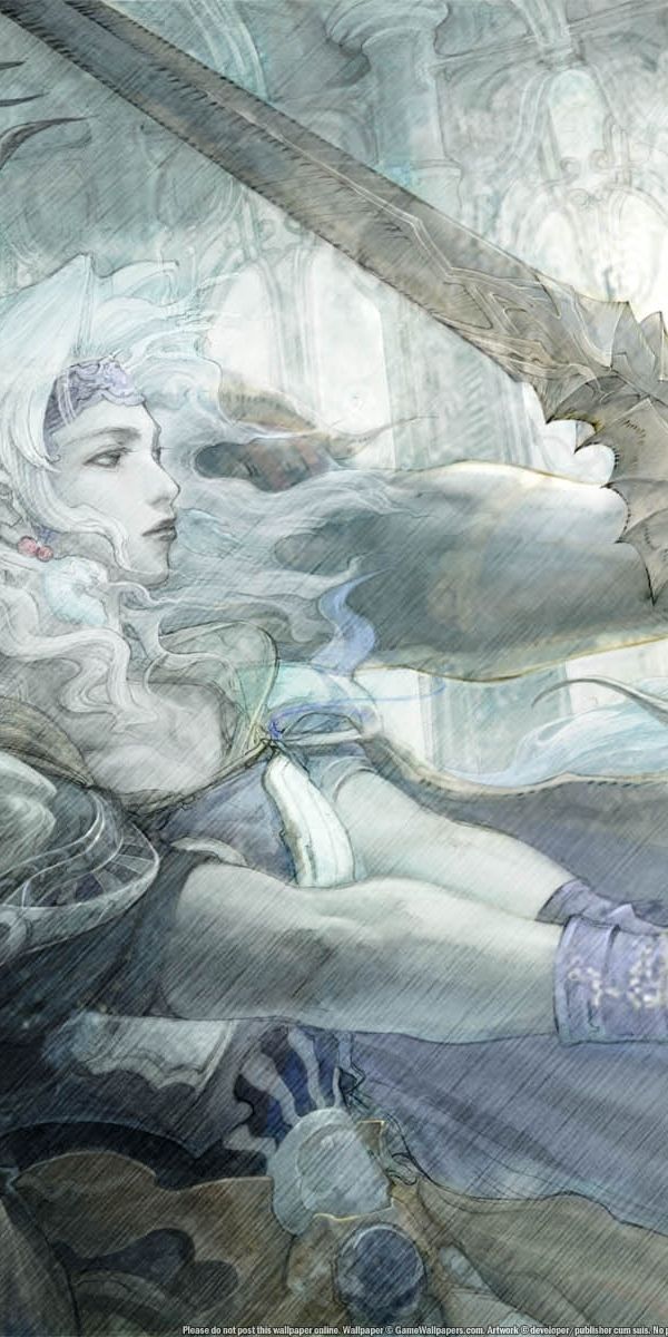 Aesthetic Final Fantasy Wallpaper with Legendary Characters