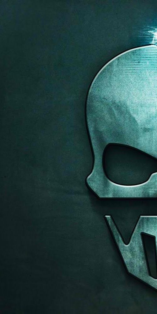 Ghost Recon: Future Soldier Turquoise Skull Wallpaper