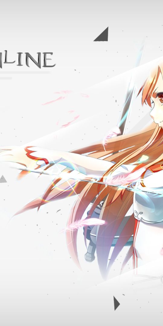 Asuna Yuuki and Kirito from Sword Art Online - Epic Anime Wallpaper