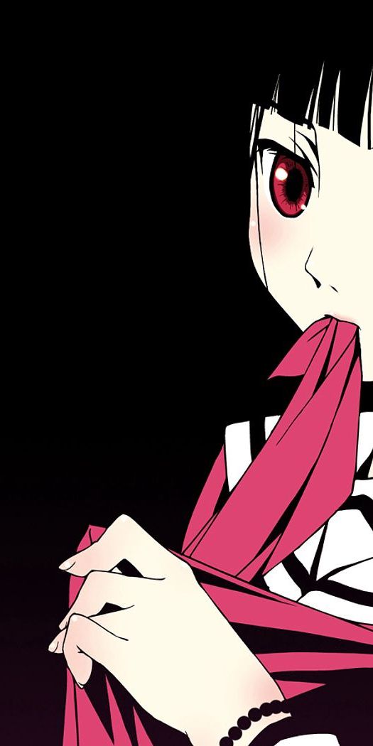Phone wallpaper: Handkerchief, Kerchief, Bracelet, Brunette, Girl, Anime free download