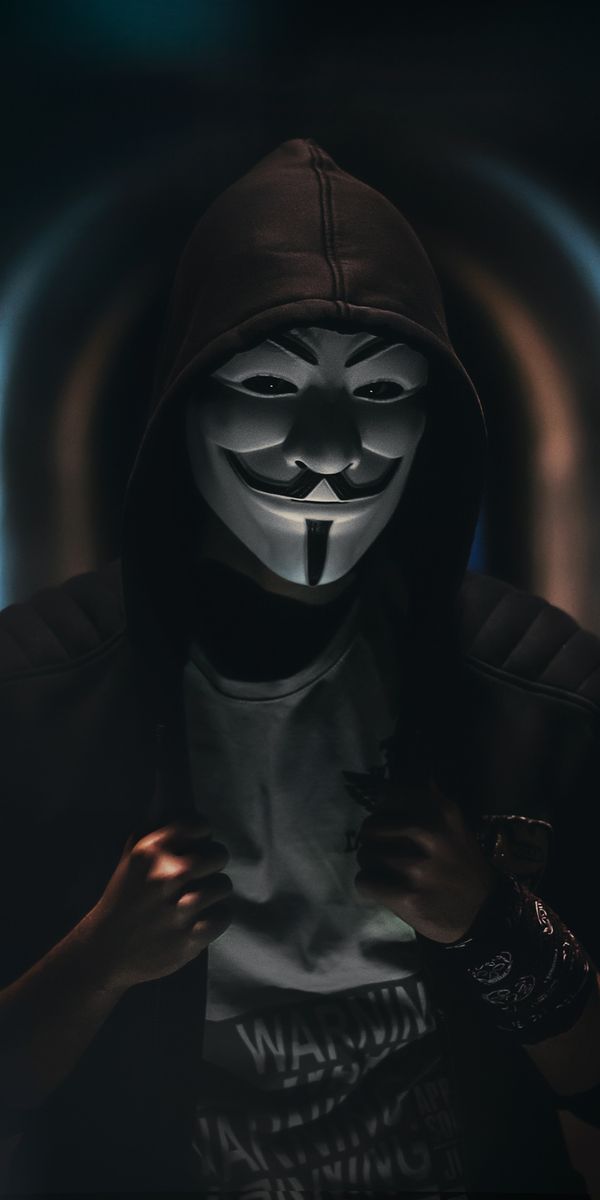 Mysterious Anonymous Figure in Dark Hoodie