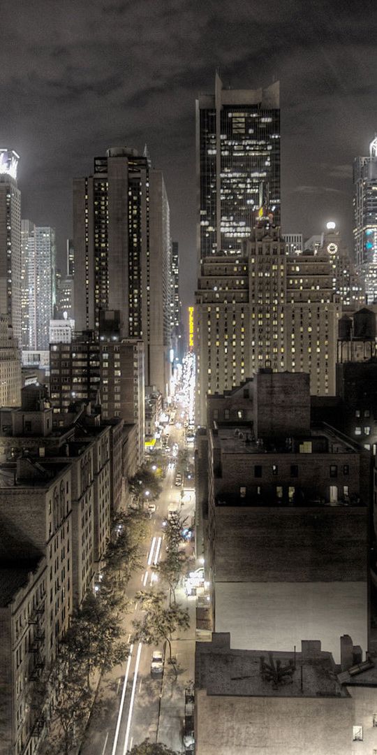 Breathtaking New York City Nightscape Wallpaper - Free for Your Device