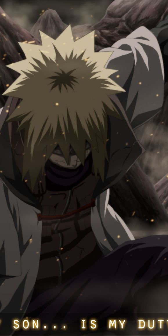 Phone wallpaper: Anime, Naruto, Minato Namikaze free download