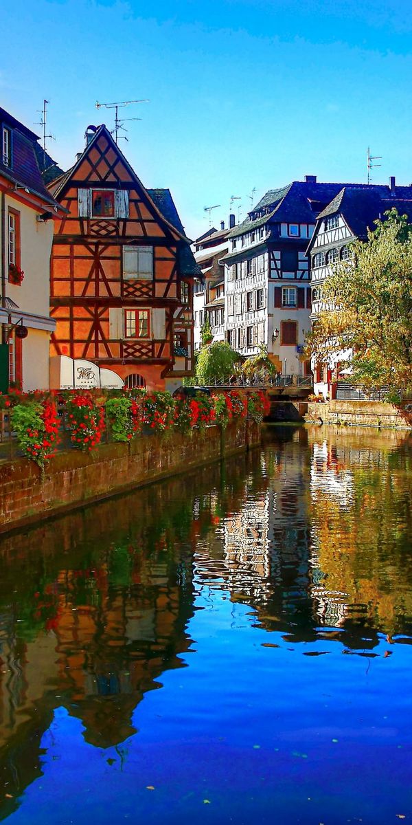 Phone wallpaper: Strasbourg, France, Cities, Man Made free download