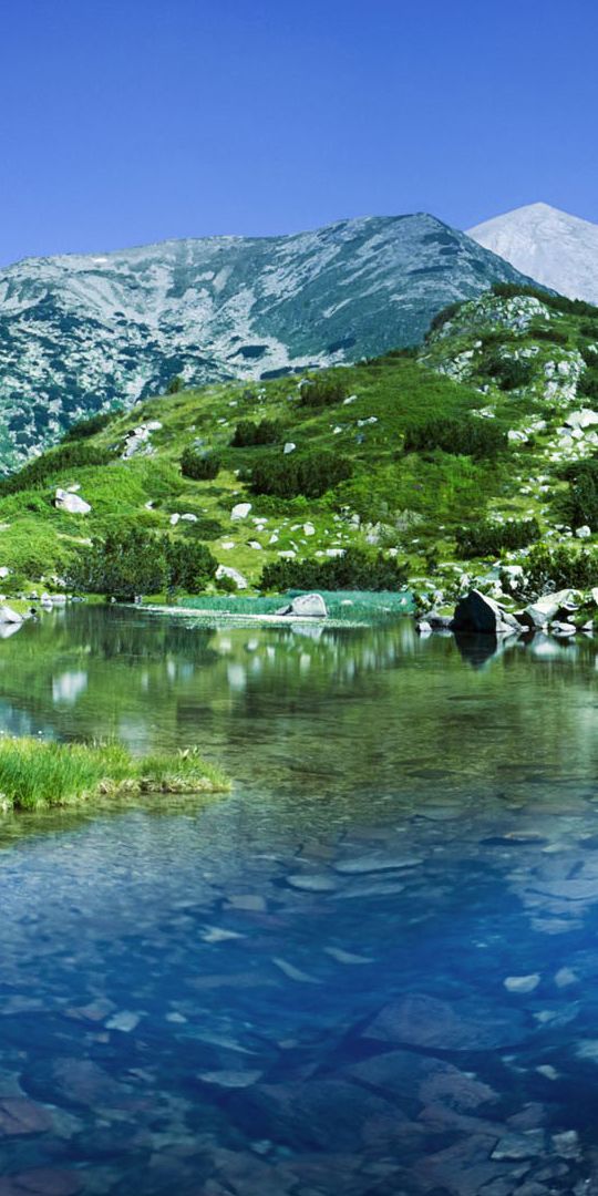 Phone wallpaper: Mountains, Mountain, Earth, Reflection free download