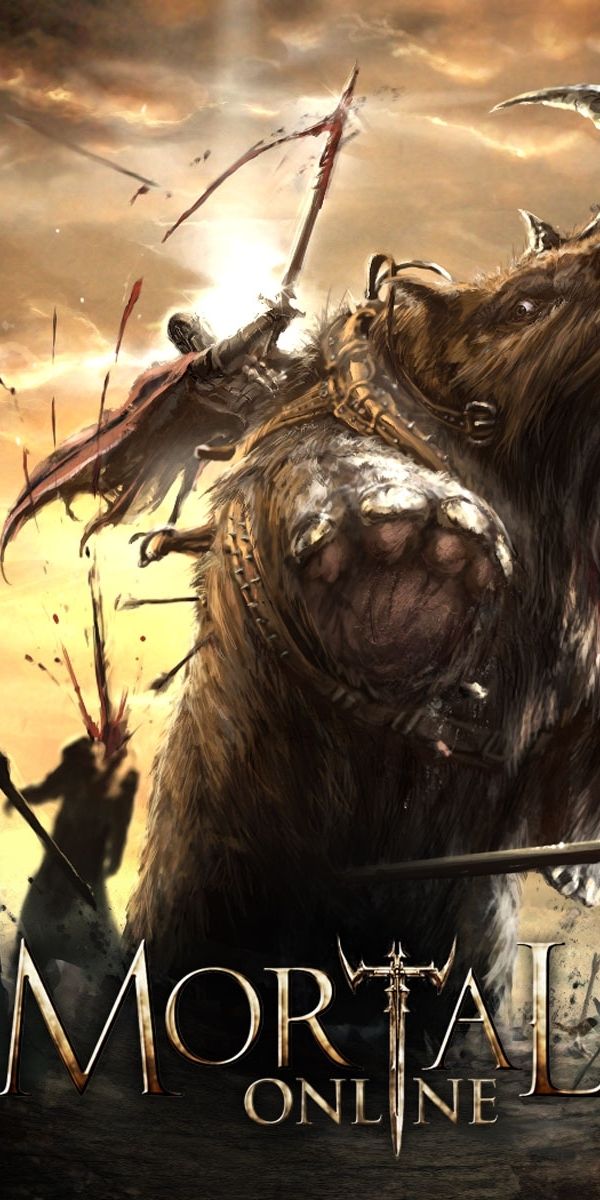 Mortal Online: Epic Battle Wallpaper for Mobile