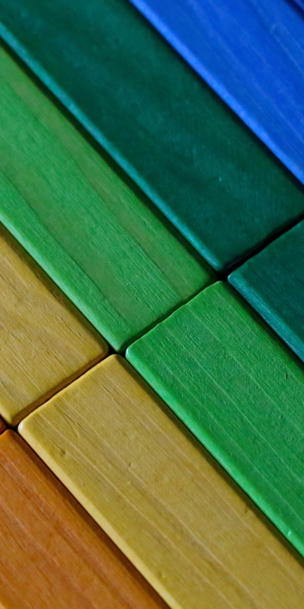 Vibrant Multicolored Striped Texture Mobile Wallpaper