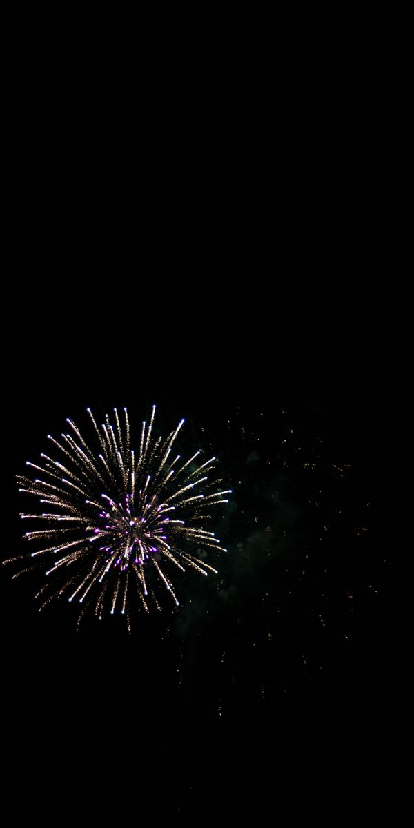 Beautiful Night Fireworks for Your Mobile Wallpaper