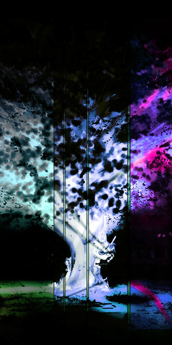 Vibrant Artistic Tree Wallpaper for Mobile