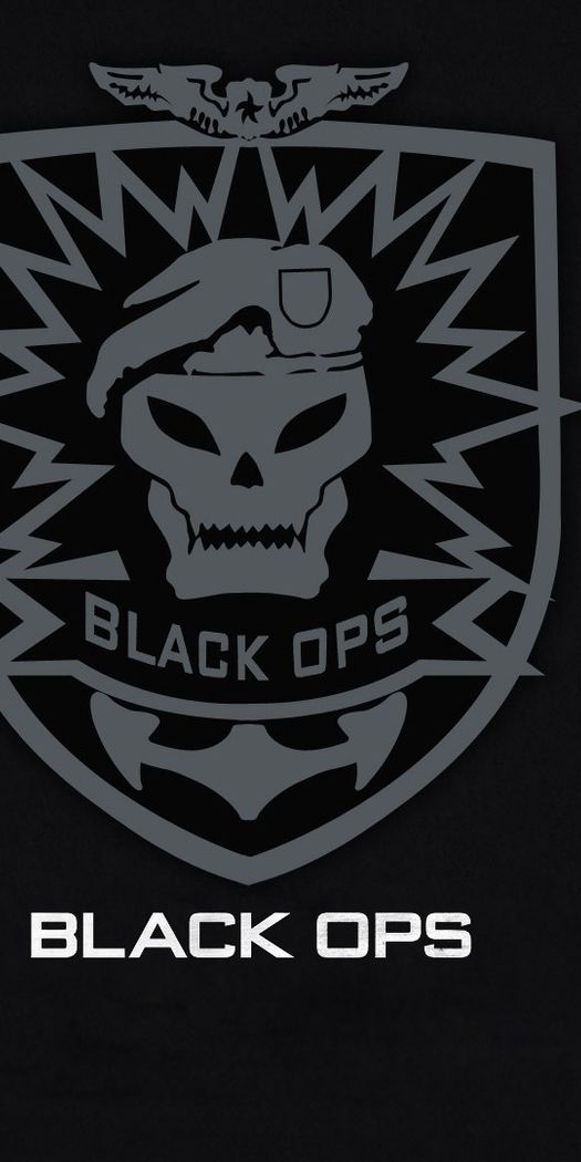 Black Ops Logo - Call of Duty Background for Gamers