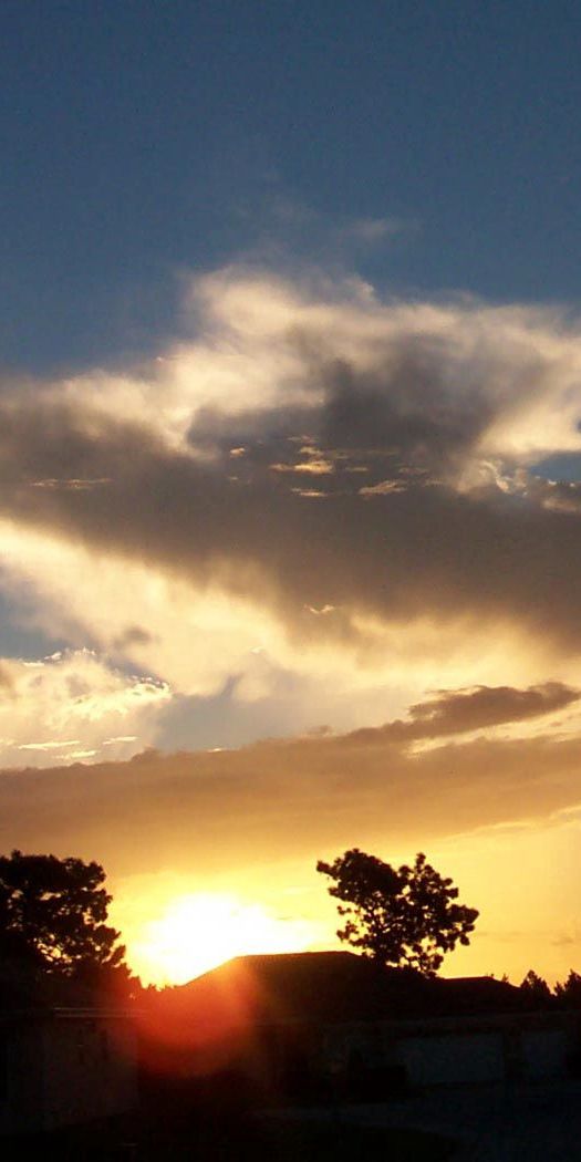 Phone wallpaper: Clouds, Nature, Evening, Sky, Sunset, Sun free download