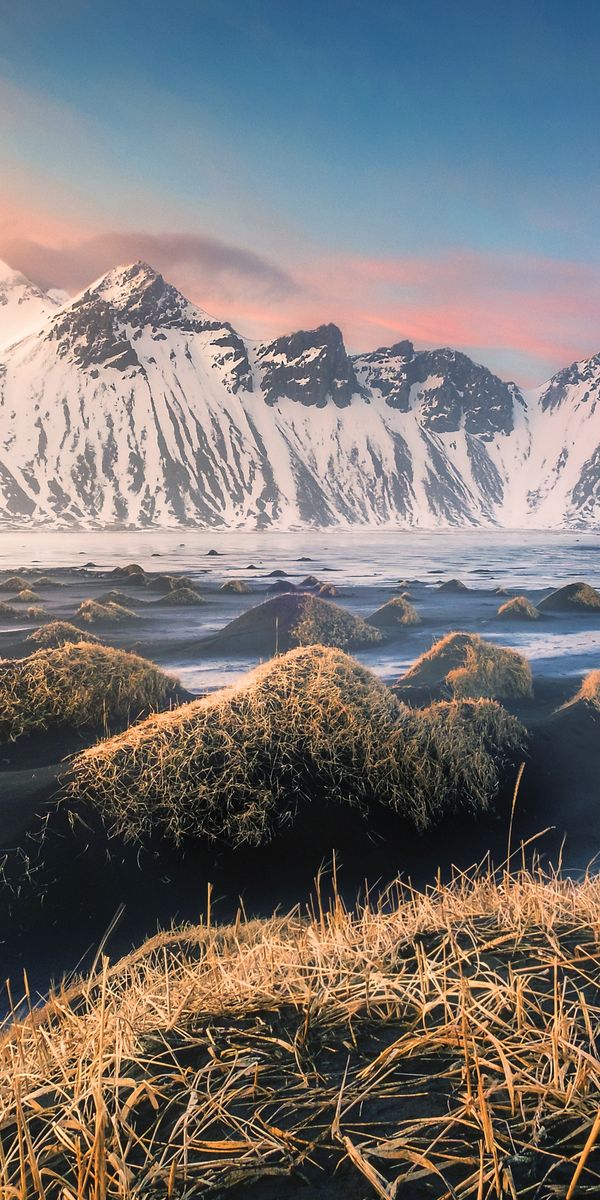 Breathtaking Vestrahorn Mountain Wallpaper - HD Quality for Your Phone