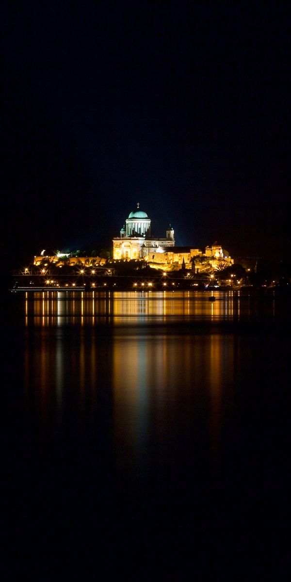 Phone wallpaper: Cities, Hungary, Architecture, Night City, Dark free download