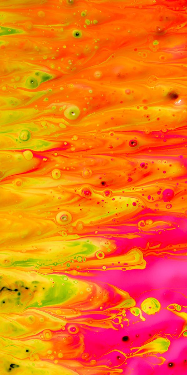 Vibrant Abstract Liquid Art - A Multicolored Masterpiece