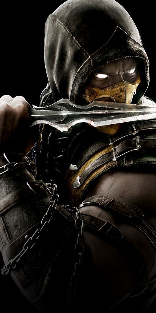 Scorpion from Mortal Kombat X - Epic Dark Ninja Wallpaper