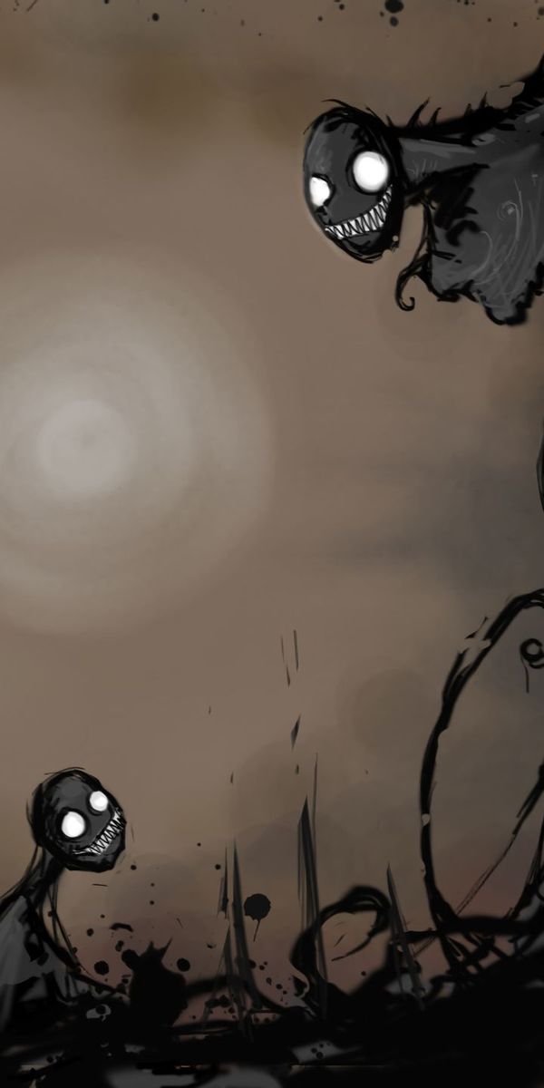 Creepy Dark Characters for Mobile Wallpaper