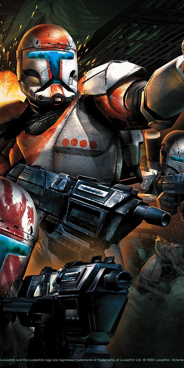 Star Wars Republic Commando: A Stunning Phone Wallpaper for Gamers