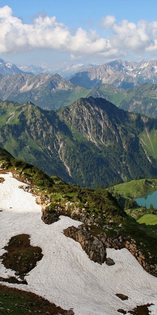 Serene Mountain Landscape Wallpaper for iPhone Backgrounds