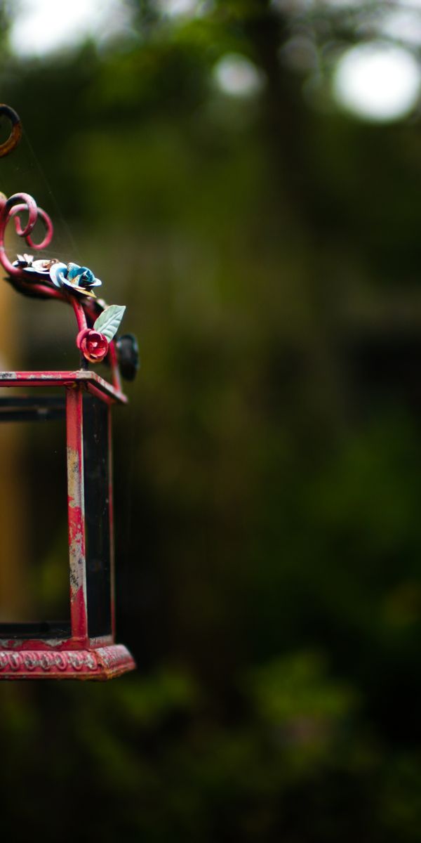 Phone wallpaper: Blur, Lantern, Man Made free download