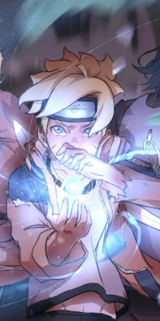 Boruto Uzumaki in Action - Stunning Anime Wallpaper