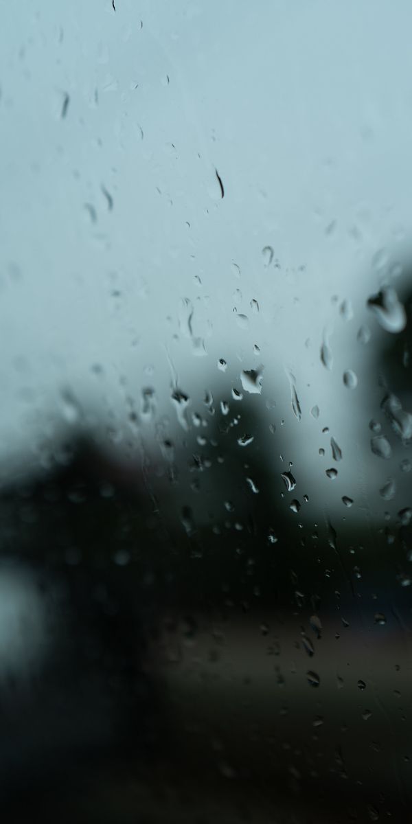Phone wallpaper: Miscellanea, Smooth, Wet, Miscellaneous, Drops, Glass, Blur free download