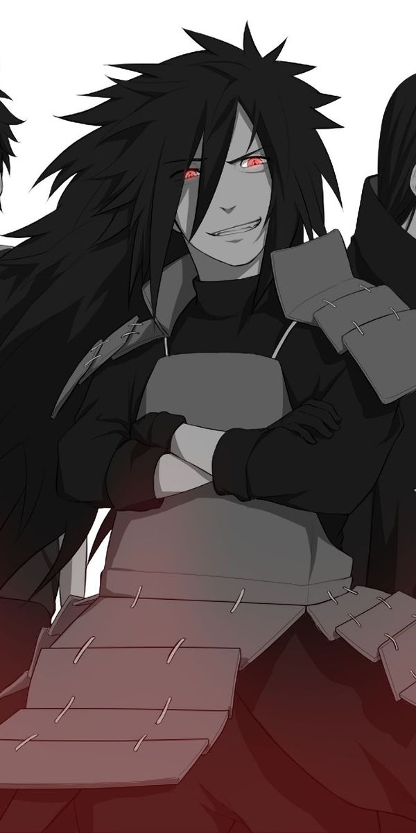 Epic Monochrome Naruto Characters: Shisui, Madara, Obito, and More