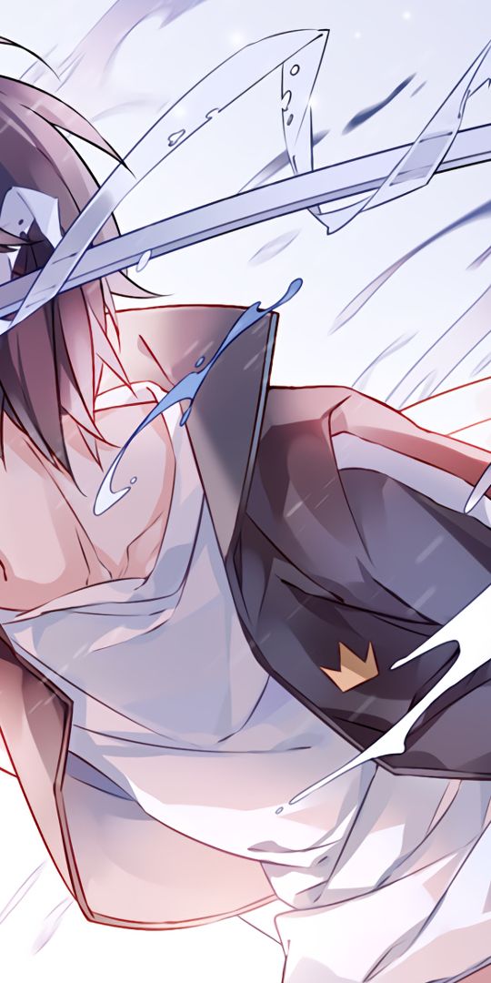 Yato from Noragami with Sword - Stunning Phone Wallpaper