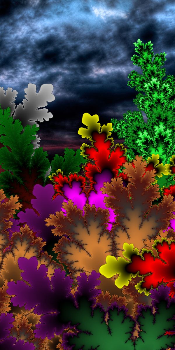 Vibrant Abstract Multicolored Background for Your Phone