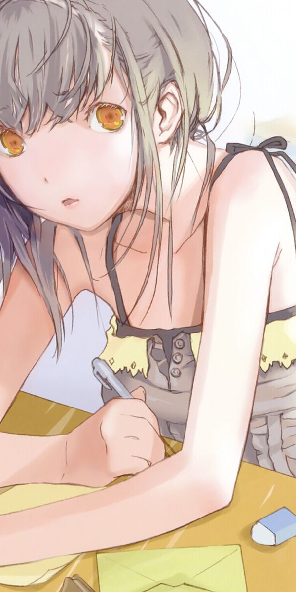 Charming Anime Girl Mobile Wallpaper in HD - Perfect for Your Device