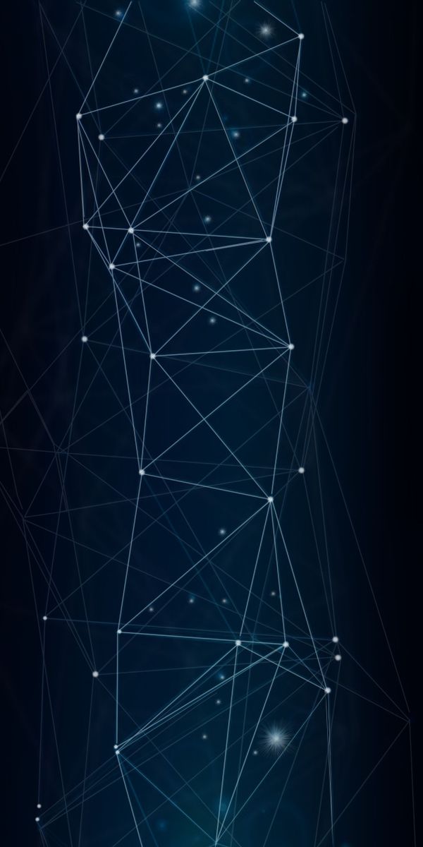Phone wallpaper: Weave, Net, Connection, Connections, Abstract, Dark free download