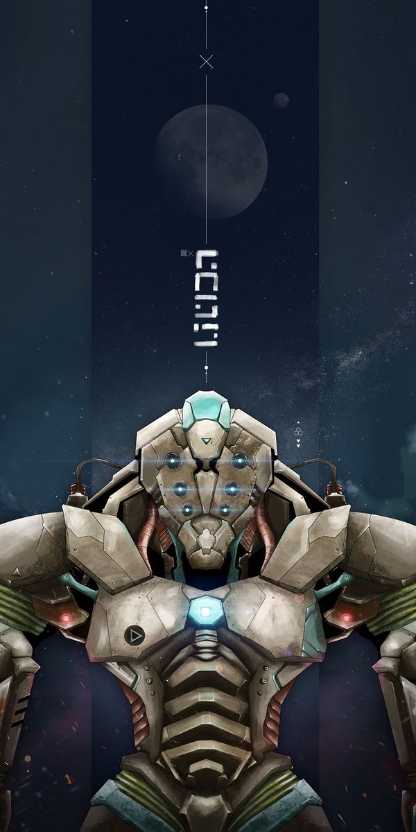 Phone wallpaper: Armour, Armor, Art, Robot, Warrior free download